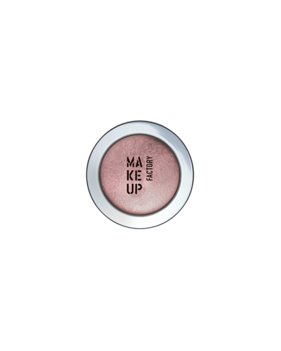 Denne lækre Mono eyeshadow fra Makeup Factory heddere Autumn Glow og er med vidunderlig velureffekt (den er blød og giver genskind uden at indeholde glitterpartiker). Øjenskyggen giver et blødt look og kan mixes med en bred vift af andre nuancer. Den er svag rosa / brud / beige. 