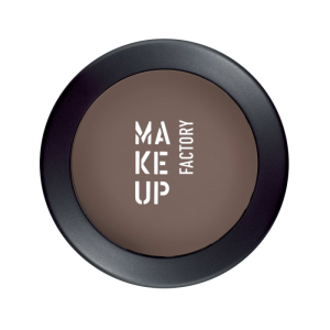 Mat øjenskygge i mørk brun fra Makeup Factor, Somé hair and makeup factoryy